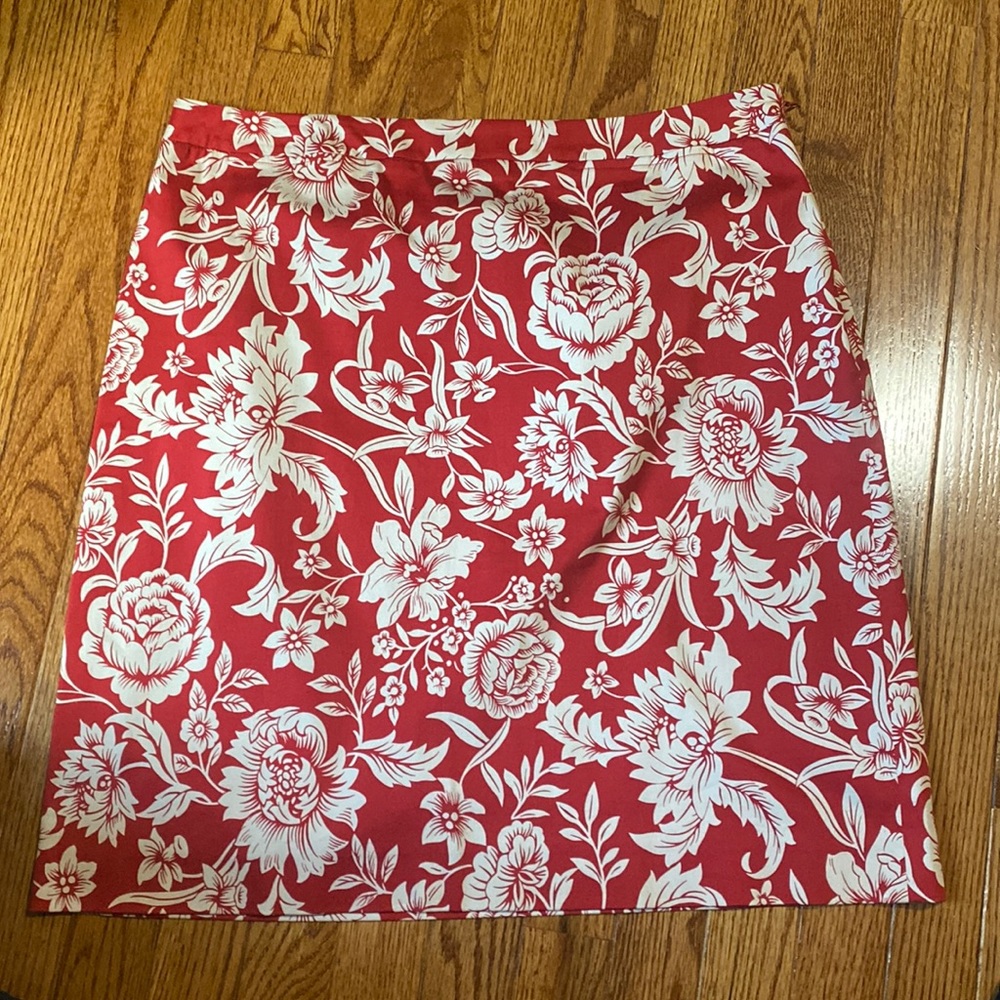 Vintage Valerie Stevens Floral Skirt